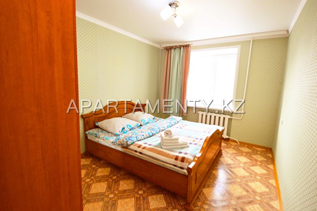 2-room apartment for daily rent in Uralsk