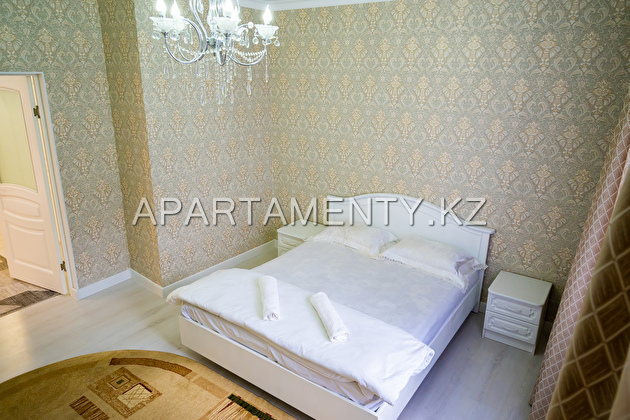 2-room apartment in Aktobe for daily rent