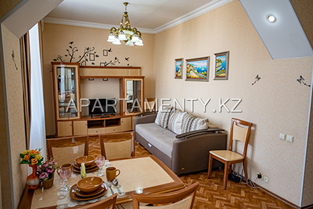 1-room apartment in Aktobe for daily rent