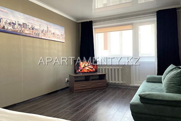 1-room apartment for daily rent, Nazarbayeva 117