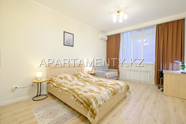 Просторная уютная 1 комнатная квартира, ЖК Almatym