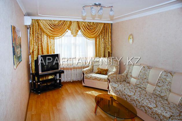 2-room apartment for daily rent in Almaty