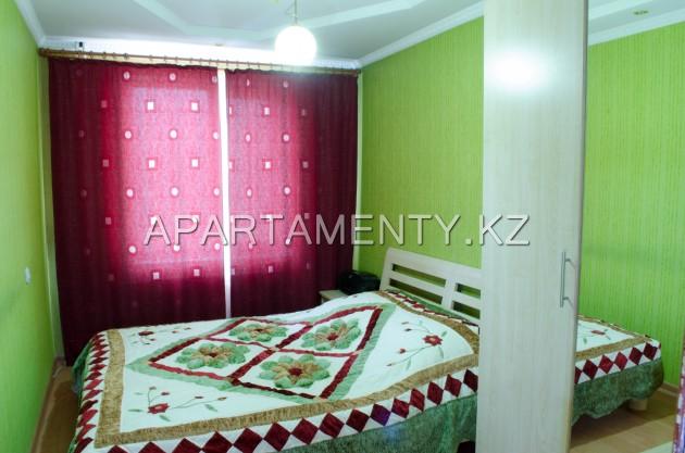 2-room apartment for daily rent in Karaganda