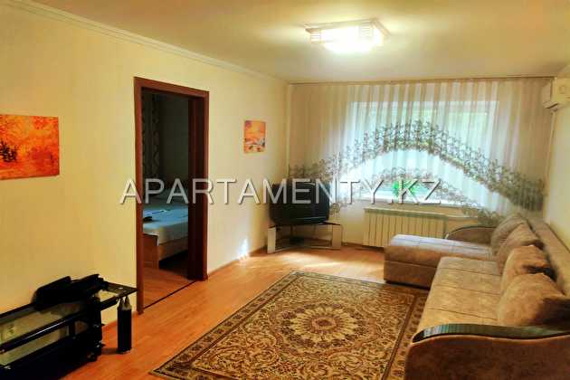 2-room apartment for daily rent in Almaty