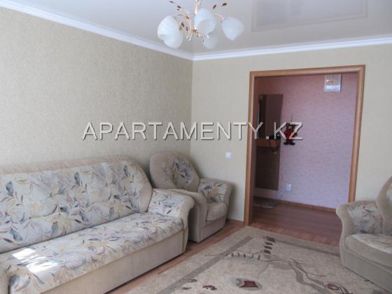 2-room apartment for daily rent in Pavlodar