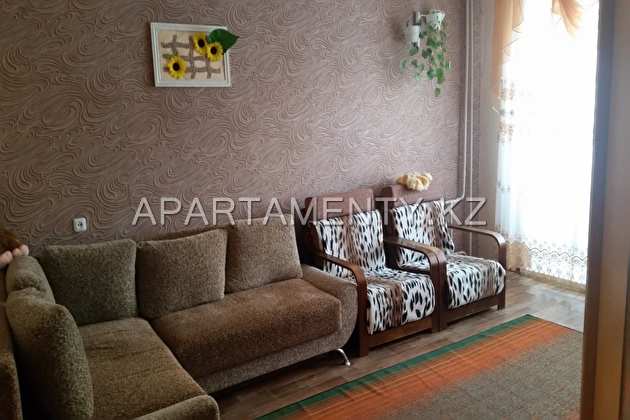 2-room apartment for daily rent, street Kenesary