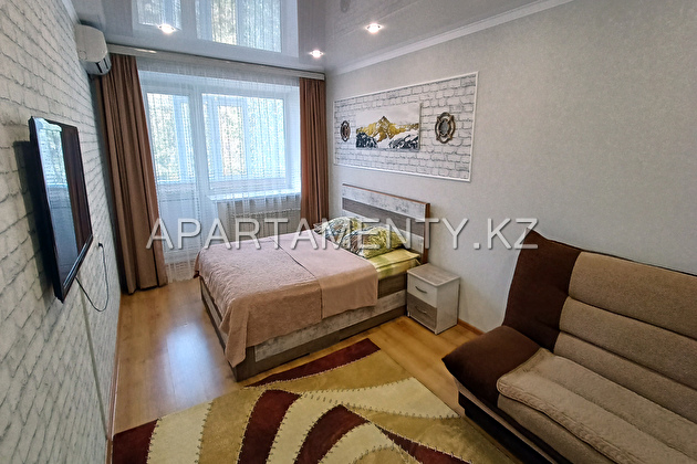 1-room apartment for daily rent in Kostanay