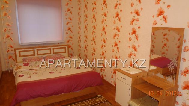 3-room apartment for daily rent in Karaganda