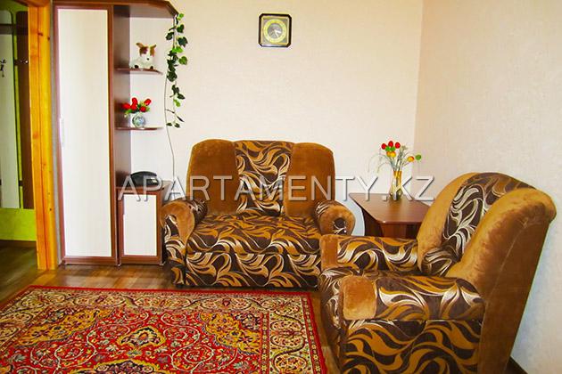 1-room apartment for daily rent in Pavlodar