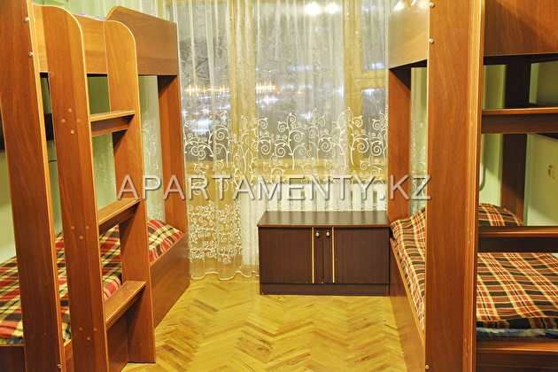 Bunk Bed in Male Dormitory Room