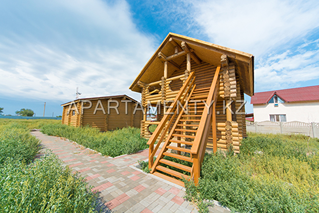 Double decker wooden houses