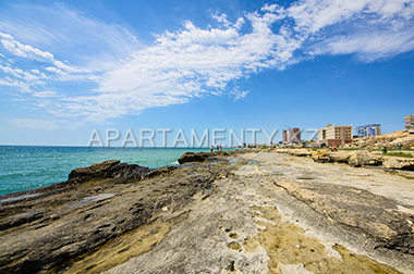 Caspian sea coast, Aktau