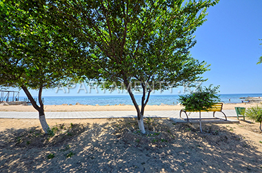 View on embankment in Aktau