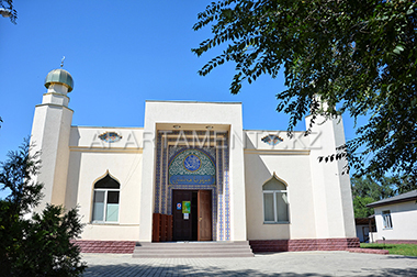 Mosque in Alakol