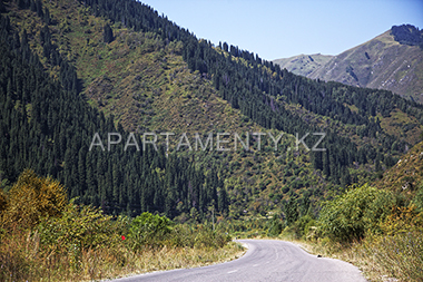 Mountains in Almaty