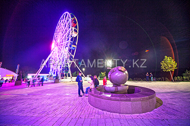 Ferris wheel in Almaty