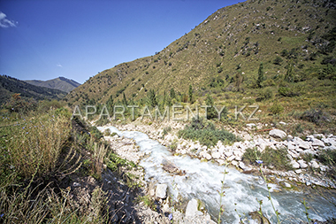 Mountain stream, Almaty