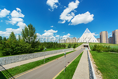 View on the Palace of Peace and Reconciliation, Astana