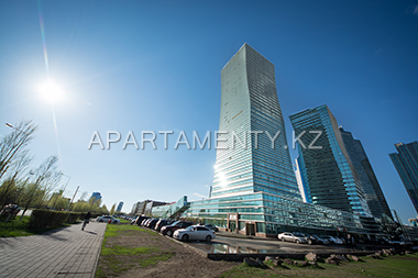 Parking near "Nothern Lights" apartments, Astana