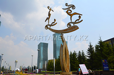 Art-fest in Astana, "Nothern Lights" apartments