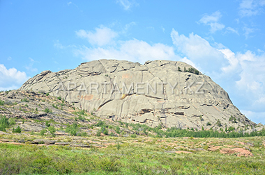 Nayzatas mountain in Bayanaul