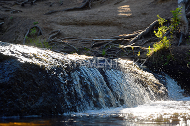 Medical water in Imanayev spring, Borovoe