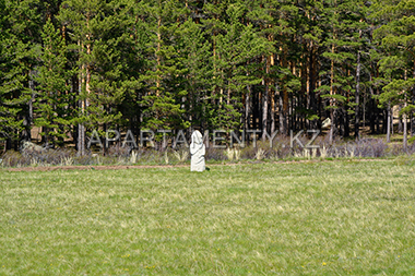 Статуя на поляне Абылай Хана в Боровом