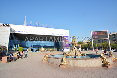 Abzal shopping center in Karaganda