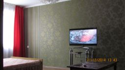 Однокомнатная посуточно, по часам в центре