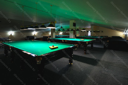 billiard room