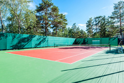 Recreation Area of the "Rufus Lodge" Hotel