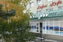 Интерьер гостиницы и кафе